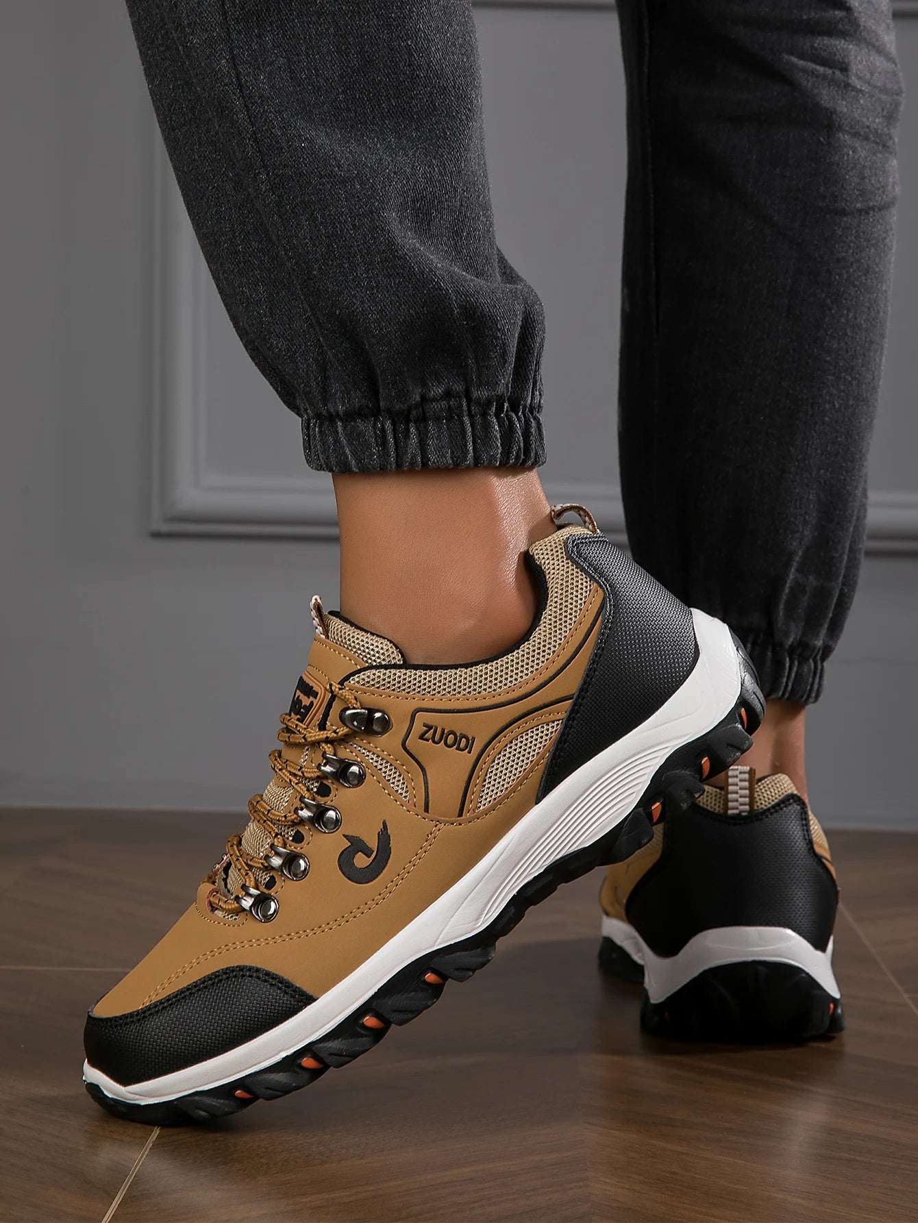 Novos sapatos de caminhada para homem, respiráveis, ultraleves e antiderrapantes, para desporto, outdoor, campismo e corrida