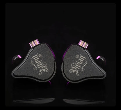CVJ Vivian In Ear Earphones 10mm Dynamic Driver suitable for Music and Gaming 0.78mm Detachable Cable HiFi Sound Quality