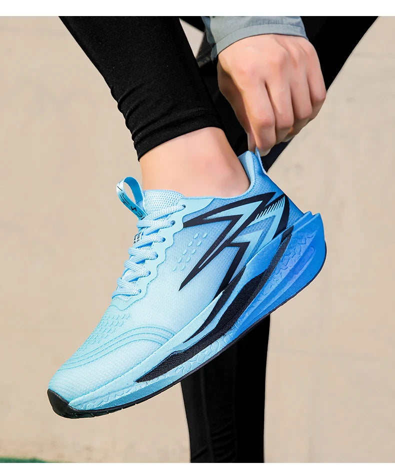 NEUE Laufschuhe mit Carbonplatte für Marathon, Herren, sportlich, atmungsaktiv, leicht, Damen, bequeme rutschfeste Sportsneaker, Casual