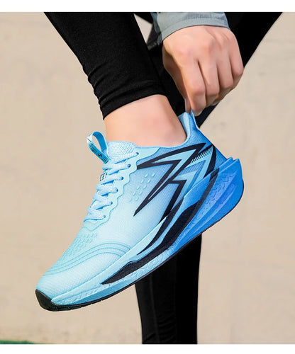 NEUE Laufschuhe mit Carbonplatte für Marathon, Herren, sportlich, atmungsaktiv, leicht, Damen, bequeme rutschfeste Sportsneaker, Casual