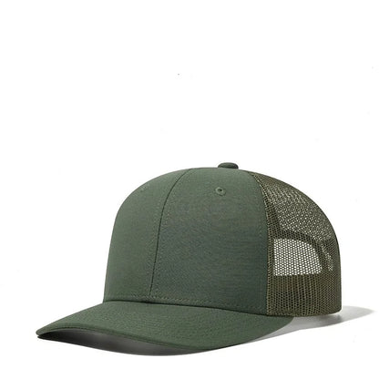 Czapki z daszkiem typu „trucker” w 38 kolorach, na świeżym powietrzu, z zatrzaskiem, czapki typu „dad hat”, hip-hopowe, męskie, damskie, regulowane, dla chłopców i dziewcząt, czapki baseballowe