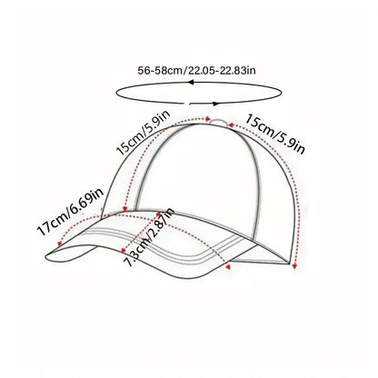 1pc leisure relax Face recognition hat,duckbill cap,men's embroidered letters,simple and versatile,fashionable baseball caps