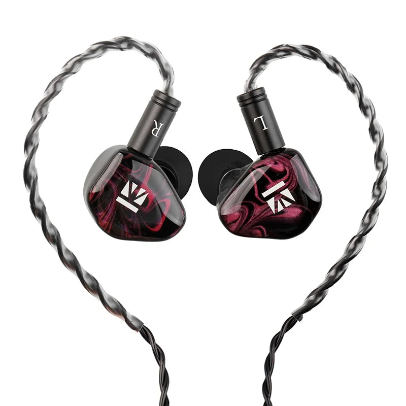 KBEAR KB01 diaphragme de béryllium 10MM dynamique Drvier écouteur HIFI musique casque filaire Sport écouteurs dans l'oreille moniteur casque IEM