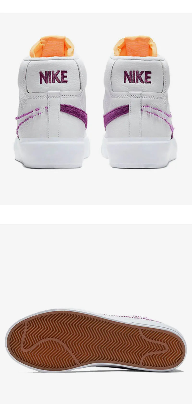 Nike originele SB BLAZER ZOOM mid-top skateboardschoenen voor heren en dames DA2189-100