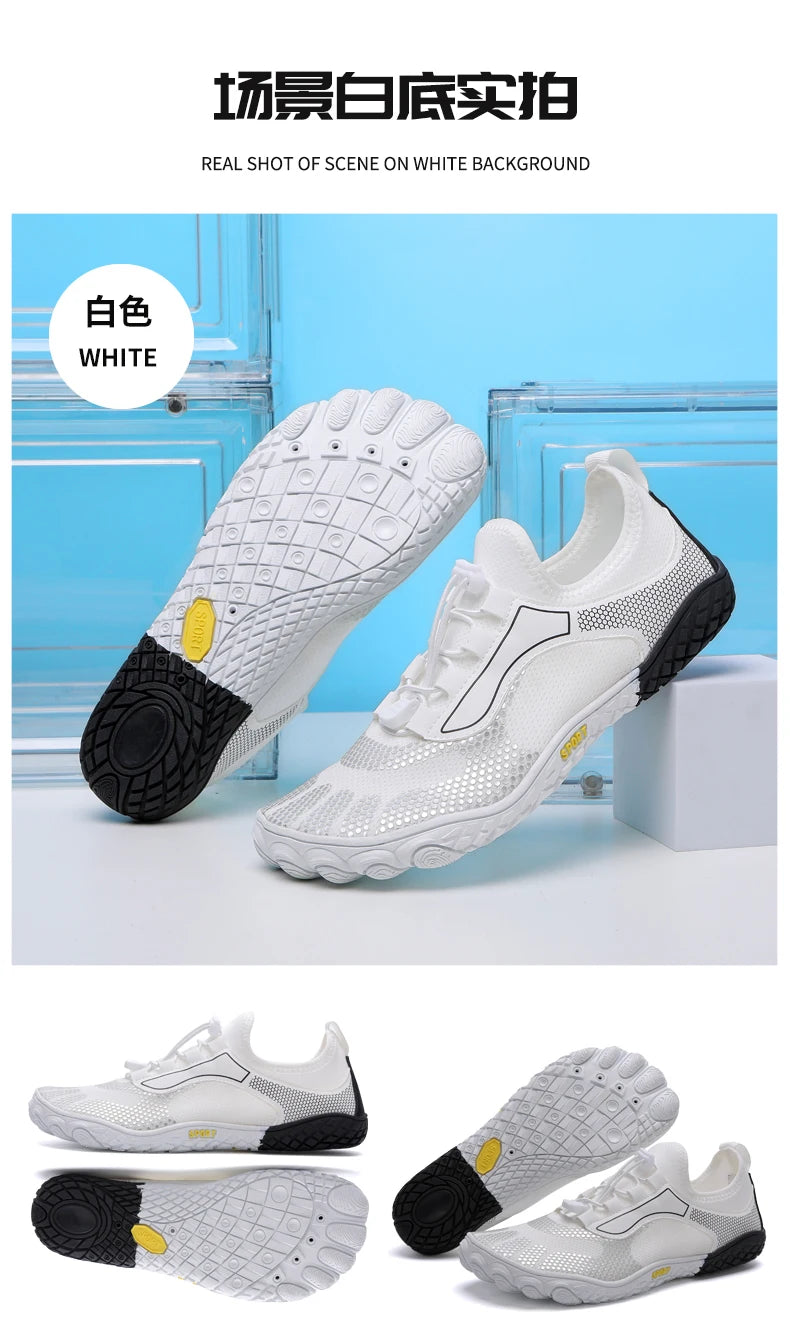 36-48# Gym Footwear Unisex Seaside Aqua Shoes Couples Vacation Beach Game Wading Shoes Men’s Squat Fitness Shoes Women’s Yoga Shoes