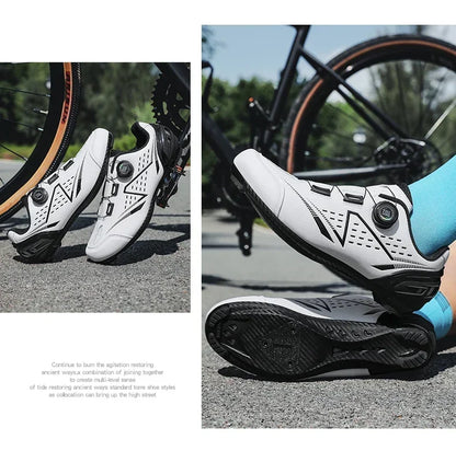 Professional Men Mtb Cycling Shoes White Racing Self-Locking 2024 Speed Road SPD Bicycle Sneakers New Women Flats Cleats Shoes