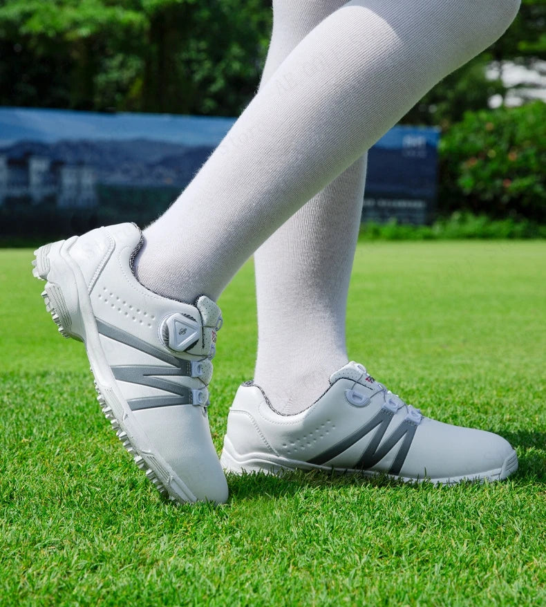 PGM Boys Girls Golf Shoes Light Weight Soft and Breathable Waterproof Anti-slip Universal Outdoor Sports Shoes XZ127