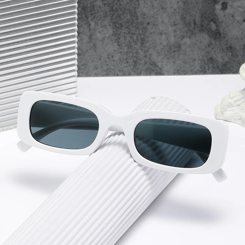 Fekete négyzet alakú napszemüveg férfiaknak, téglalap alakú, kicsi, retro stílusú, fekete lencsés, vezetéshez és horgászathoz, Oculos UV400