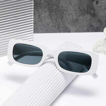 Fekete négyzet alakú napszemüveg férfiaknak, téglalap alakú, kicsi, retro stílusú, fekete lencsés, vezetéshez és horgászathoz, Oculos UV400