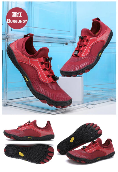 36-48# Gym Footwear Unisex Seaside Aqua Shoes Couples Vacation Beach Game Wading Shoes Men’s Squat Fitness Shoes Women’s Yoga Shoes