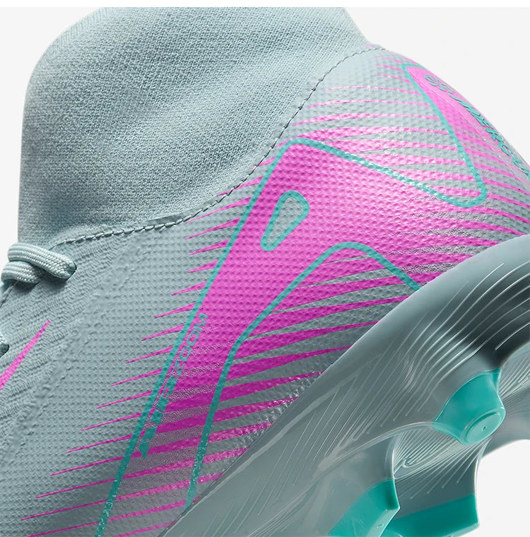 Originální pánská středně vysoká tréninková fotbalová obuv Nike s tlumením a odolnou konstrukcí FQ1456-800