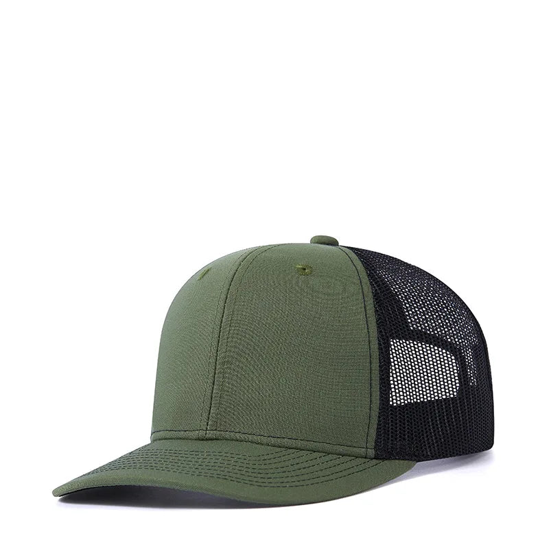 Czapki z daszkiem typu „trucker” w 38 kolorach, na świeżym powietrzu, z zatrzaskiem, czapki typu „dad hat”, hip-hopowe, męskie, damskie, regulowane, dla chłopców i dziewcząt, czapki baseballowe