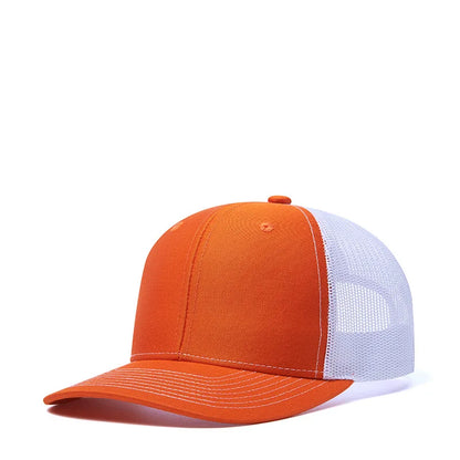 Czapki z daszkiem typu „trucker” w 38 kolorach, na świeżym powietrzu, z zatrzaskiem, czapki typu „dad hat”, hip-hopowe, męskie, damskie, regulowane, dla chłopców i dziewcząt, czapki baseballowe