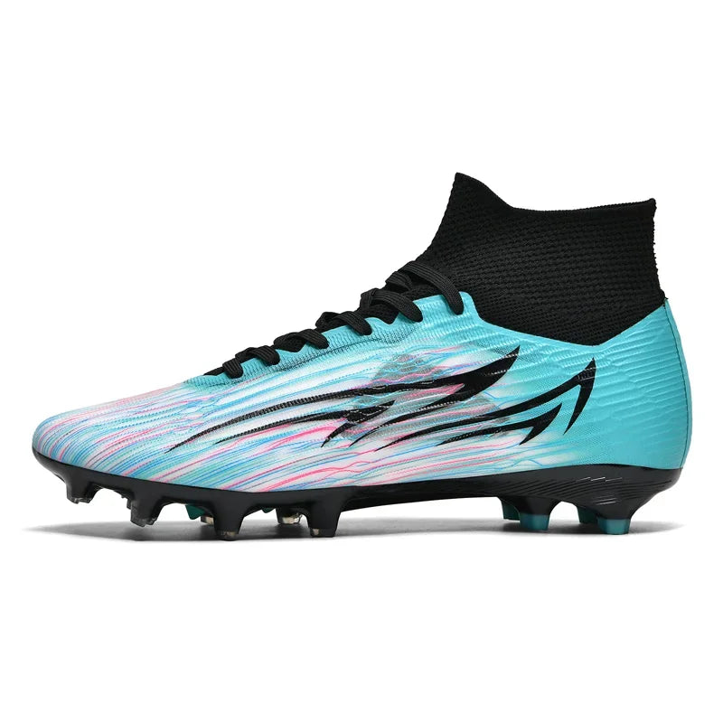 Nouvelles chaussures de football pour hommes, chaussures de football professionnelles ultralégères, chaussures d'entraînement sur gazon, baskets de match, sport de plein air, antidérapantes, unisexes