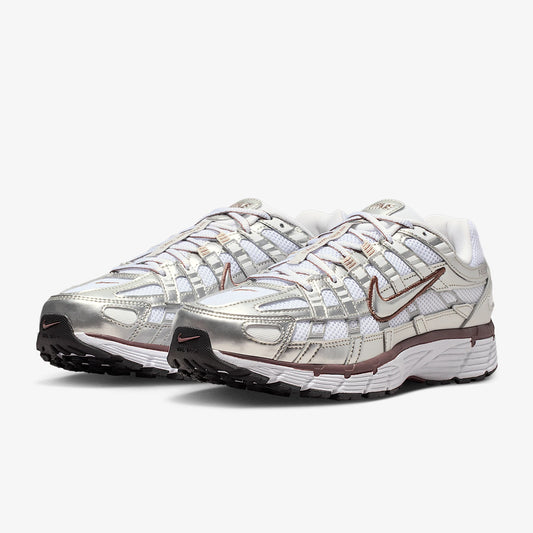 Nike Authentic P-6000 Damen-Sneaker mit niedrigem Schaft und Schnürung, verschleißfest, für den täglichen Freizeitgebrauch BV1021-110