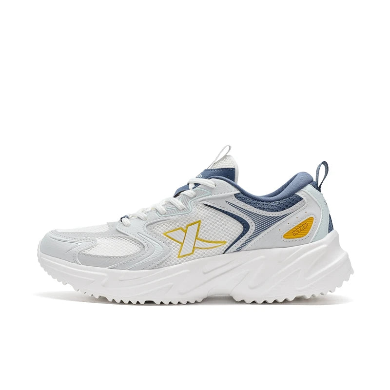 Zapatillas casuales Xtep para hombre, calzado deportivo de verano resistente, con cordones, antideslizante y resistente al desgaste para exteriores 876219320026