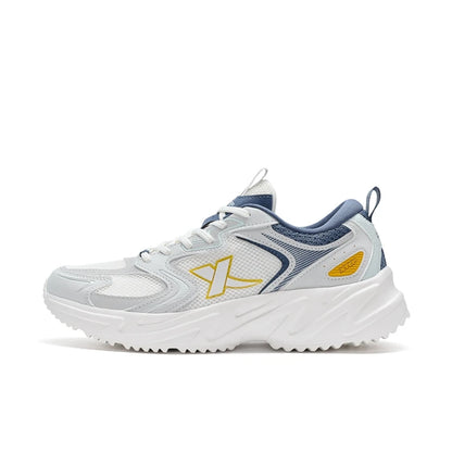 Zapatillas casuales Xtep para hombre, calzado deportivo de verano resistente, con cordones, antideslizante y resistente al desgaste para exteriores 876219320026