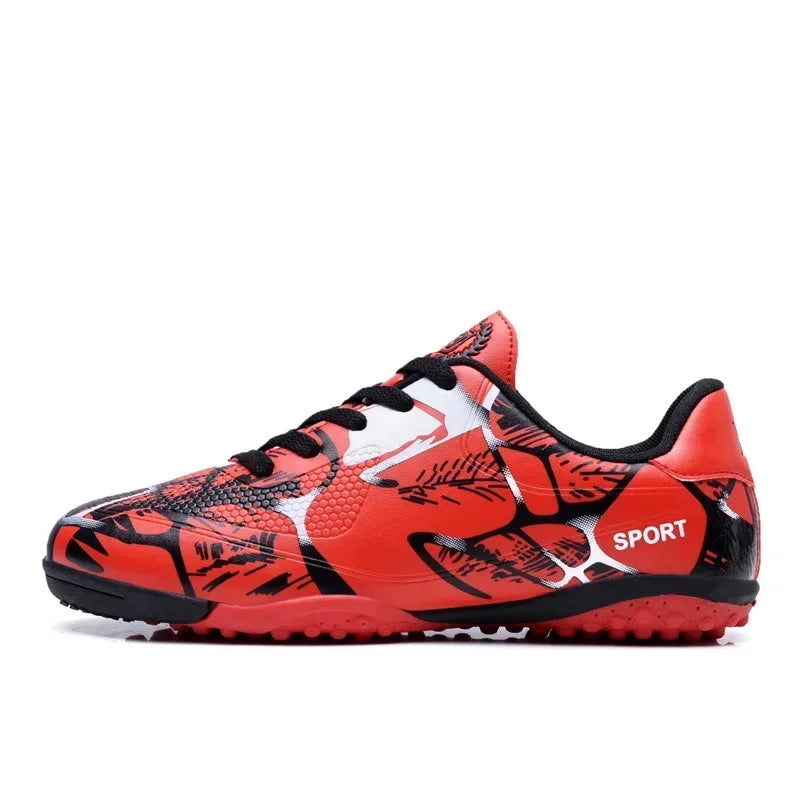 New Men's Kids Soccer Shoes Non-Slip Grass Football Boots Boys Cleats Adult Professional Ultralight Training Shoes Drop Shipping