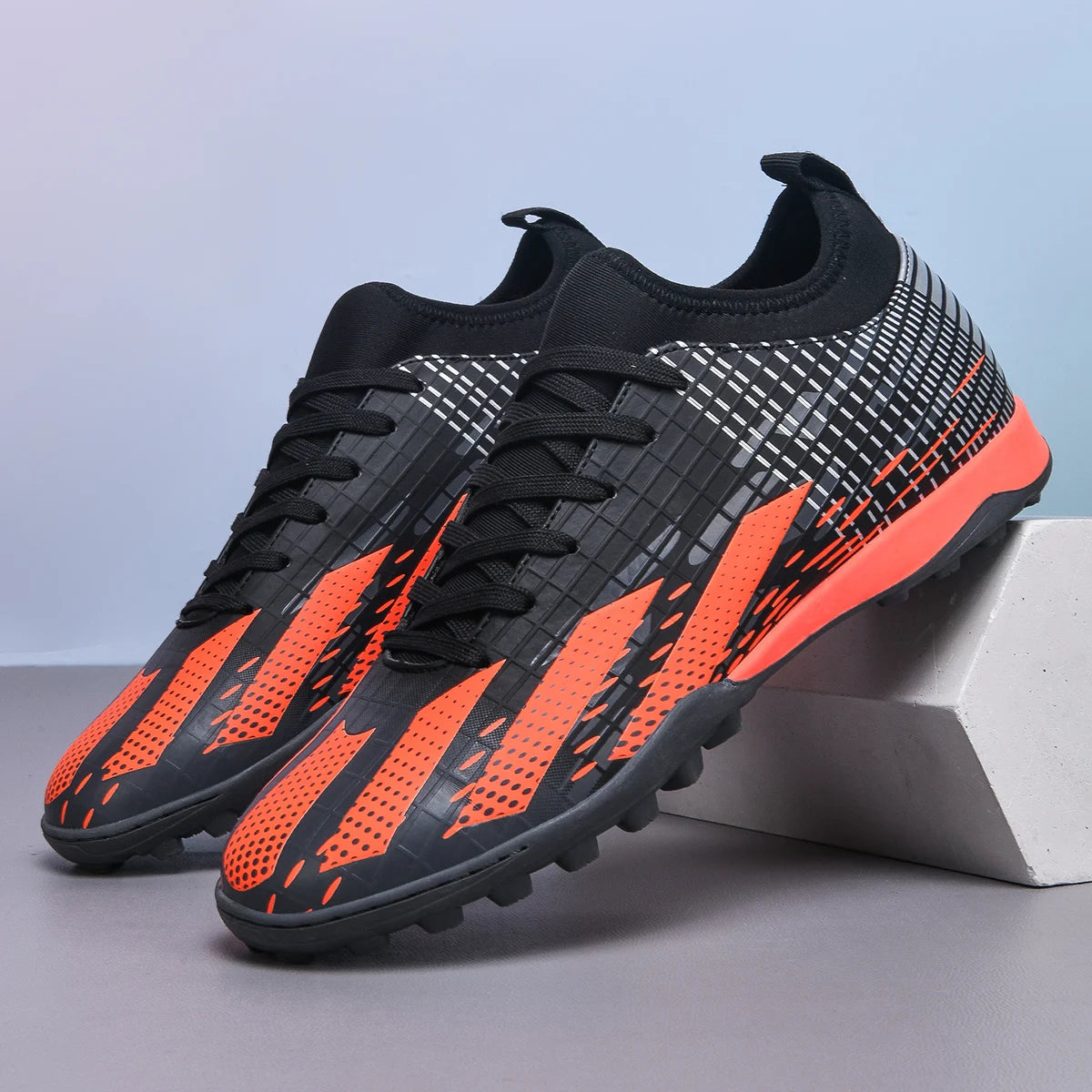Men Professional Football Shoes Society TF/FG Soccer Shoes Cleats Original Indoor Football Field Boots Grass Training Sneakers