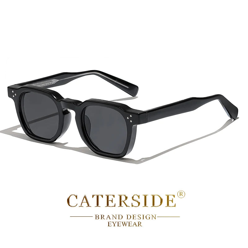 CATERSIDE divatos férfi napszemüveg, kicsi keret, négyzet alakú, személyre szabott dizájn, napszemüveg nőknek, utazáshoz, bulikhoz, üzleti alkalmakhoz, fesztiválokhoz, ajándéknak
