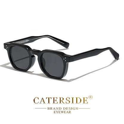 CATERSIDE divatos férfi napszemüveg, kicsi keret, négyzet alakú, személyre szabott dizájn, napszemüveg nőknek, utazáshoz, bulikhoz, üzleti alkalmakhoz, fesztiválokhoz, ajándéknak