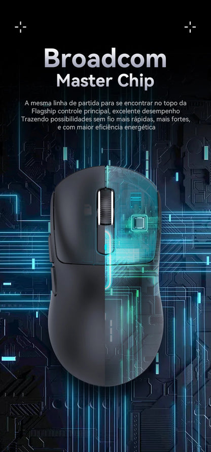 Atack Shark X3 PAW3395 Mouse Lightweight Wireless Gaming Mouse,Tri-Mode  Mouse,26K DPI PAW3395,PC/Laptop/Win/Mac