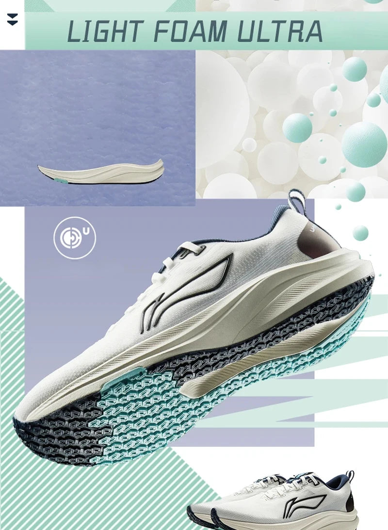 Scarpe da running da gara Li-Ning RED HARE 8 da uomo, LIGHT FOAM ULTRA, riflettenti, ammortizzate e stabili, sneakers leggere LiNing ARPV001