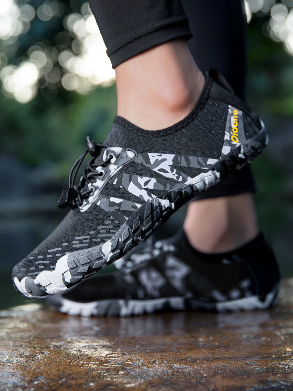Oiaano New Camo Uomo Donna Scarpe da spiaggia ad asciugatura rapida Stivaletti da acqua a piedi nudi Sneaker acquatiche da uomo Sportive da passeggio
