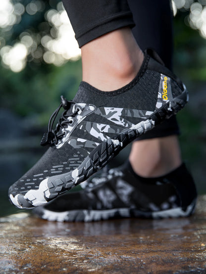 Oiaano New Camo Uomo Donna Scarpe da spiaggia ad asciugatura rapida Stivaletti da acqua a piedi nudi Sneaker acquatiche da uomo Sportive da passeggio