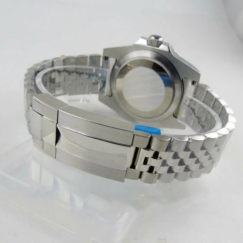 200m wasserdichte Miyota 8215 Automatikuhr für Herren, Taucheruhr, 40mm, mechanisches Uhrwerk, Leuchtanzeige, Jubilee-Armband, Glide-Lock-Schließe