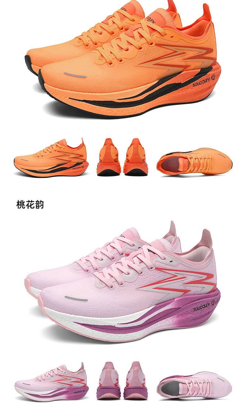NEUE Laufschuhe mit Carbonplatte für Marathon, Herren, sportlich, atmungsaktiv, leicht, Damen, bequeme rutschfeste Sportsneaker, Casual