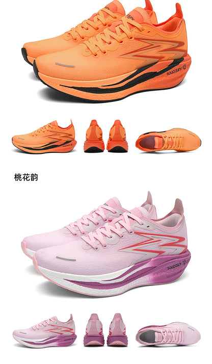 NEUE Laufschuhe mit Carbonplatte für Marathon, Herren, sportlich, atmungsaktiv, leicht, Damen, bequeme rutschfeste Sportsneaker, Casual