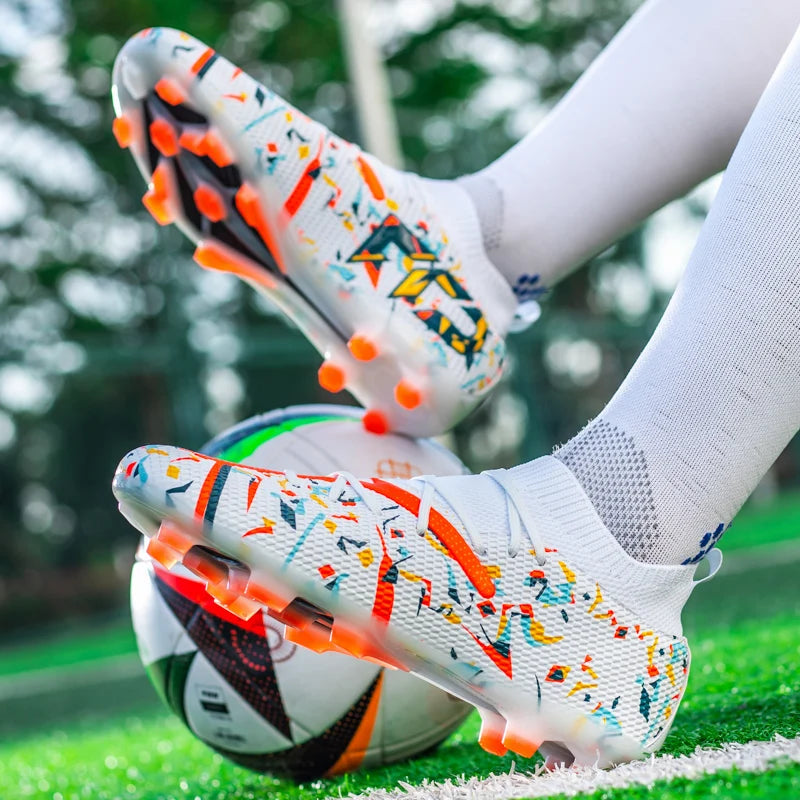 Professionele voetbalschoenen voor heren, ademend mesh, antislip voetbalschoenen, snelle sneakers, modieuze voetbalschoenen voor kunstgras voor heren