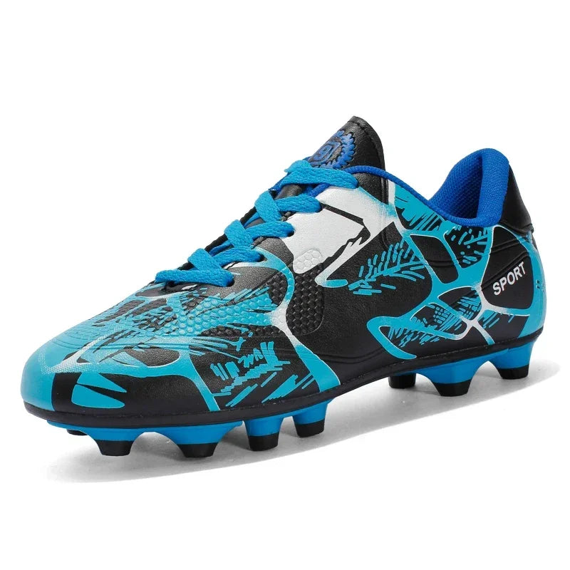New Men's Kids Soccer Shoes Non-Slip Grass Football Boots Boys Cleats Adult Professional Ultralight Training Shoes Drop Shipping