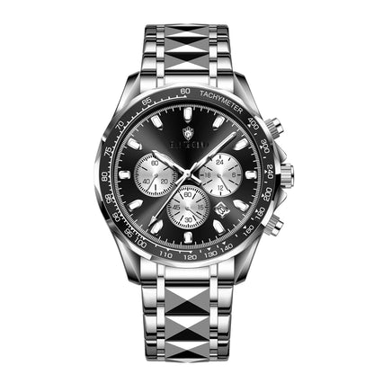 Men’s automatic watch, blue, sporty, digital, high-fashion, quartz watches, luxury watches