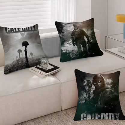 Classic Game C-Call Of D-Duty Personalized Picture Text Home Decorative Pillows Household Gifts 45x45cm