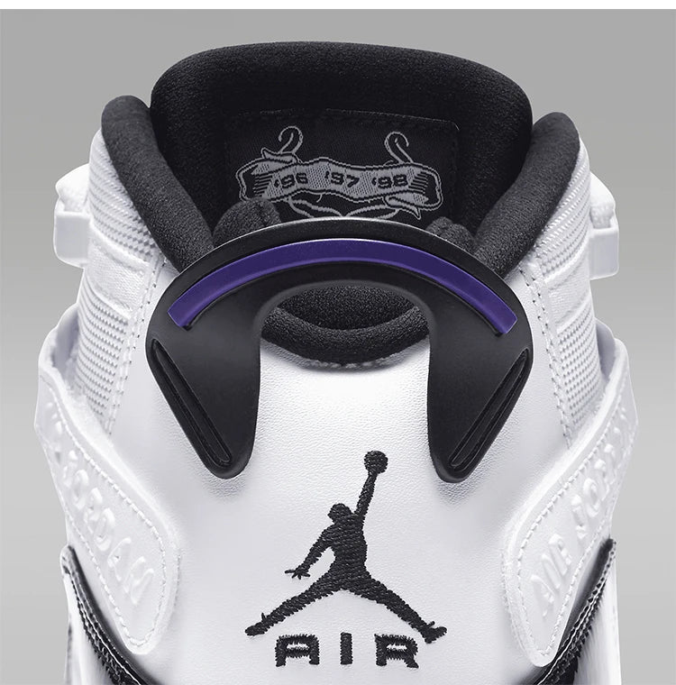 Nike Ufficiali Autentiche JORDAN 6 RINGS Scarpe da basket sportive da uomo con ammortizzazione 322992-104