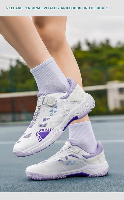 Badmintonschoenen voor heren, trainingssportschoenen voor binnen en buiten, antislip, slijtvast, mesh, ademend, tafeltennisschoenen