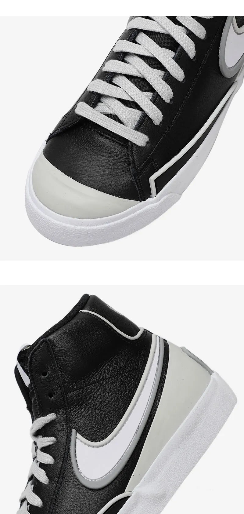 Nike genuine Blazer Mid '77 Unisex Comfortable Sports Sneakers DA7233-001