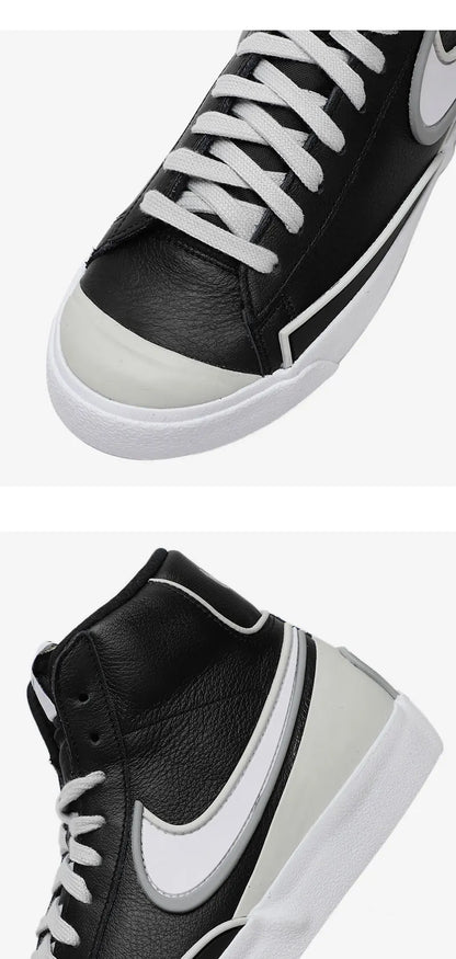 Nike genuine Blazer Mid '77 Unisex Comfortable Sports Sneakers DA7233-001