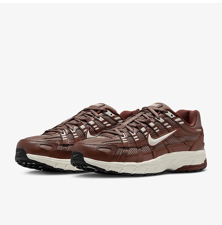 Chaussures de course Nike Authentic P-6000 pour femme, style rétro, respirantes et résistantes à l'usure, BV1021-200