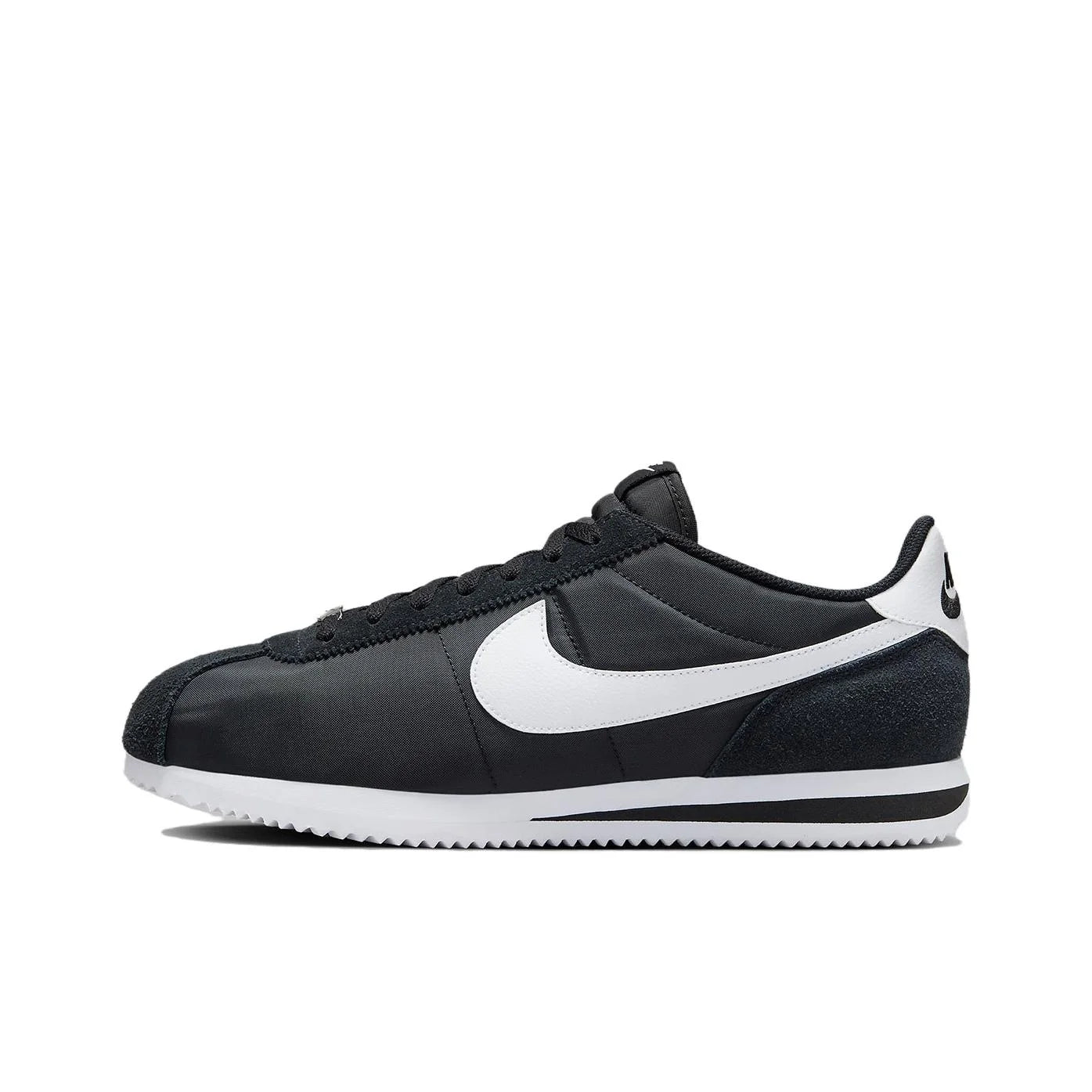 POIZON Nike Cortez Textile Black White