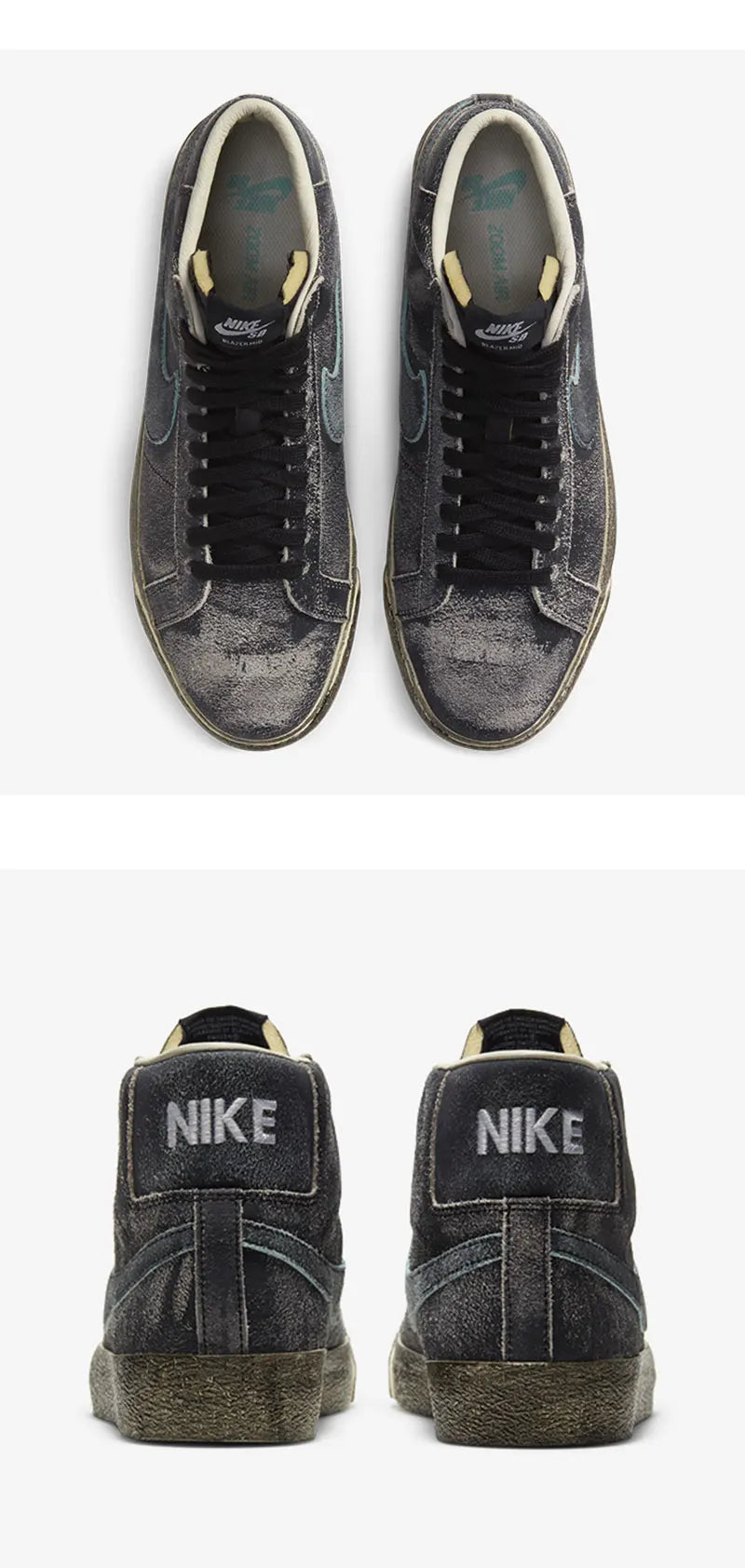 Ténis Nike Genuine SB Blazer Zoom Unissexo Desportivos Casuais de Skate DA1839-001
