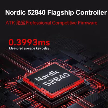 ATK BlazingSky F1 Extreme bezdrátová herní myš PAW3950 Ultra Dual-Mode 8000Hz 35g lehká e-sportovní FPS myš