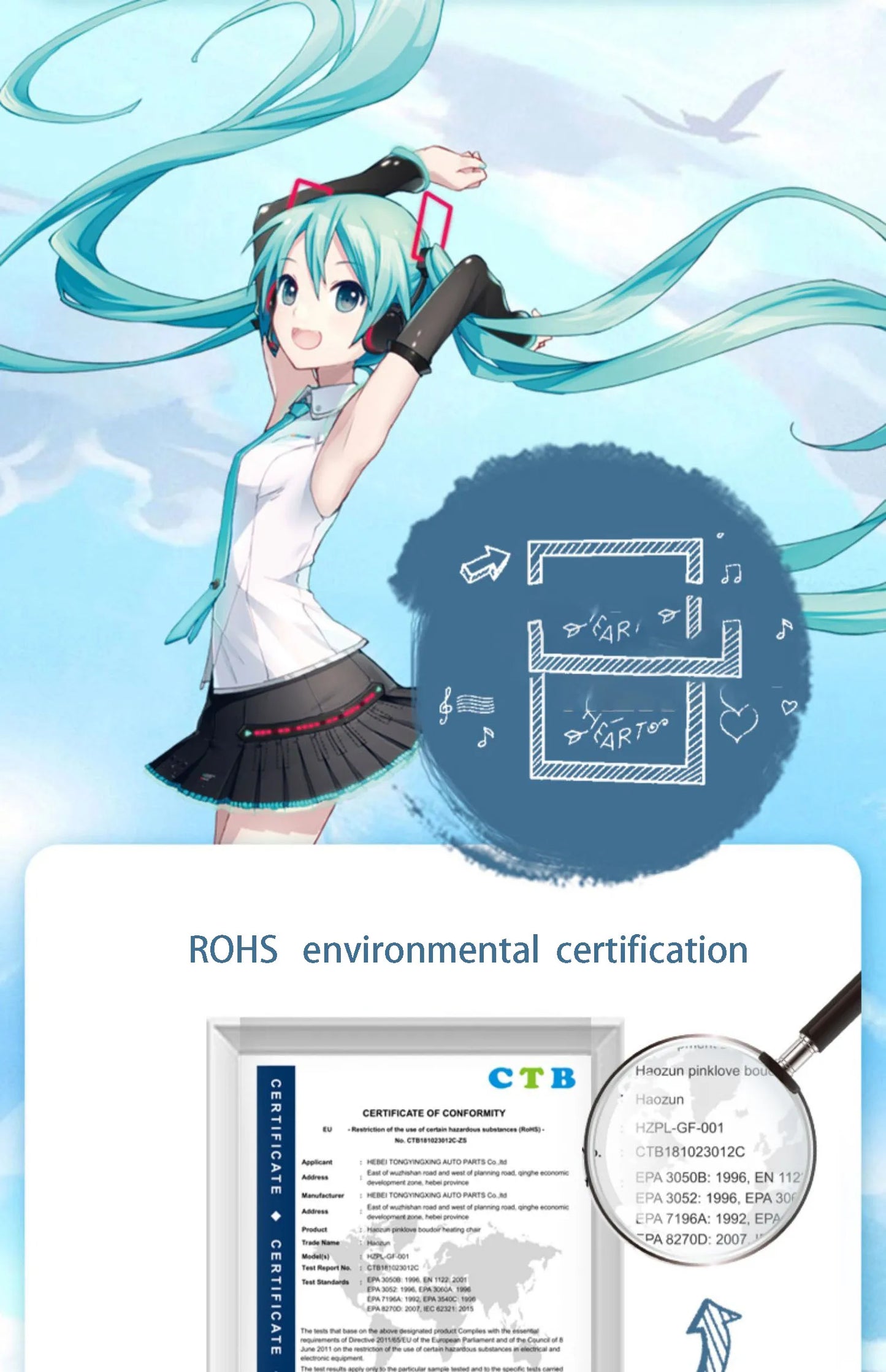 Pink Cartoon Electric Sound Girl Office Chair 360 ° Lift Rotating Home Computer Game Student Learning to Upgrade Latex Cushion