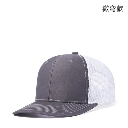 Czapki z daszkiem typu „trucker” w 38 kolorach, na świeżym powietrzu, z zatrzaskiem, czapki typu „dad hat”, hip-hopowe, męskie, damskie, regulowane, dla chłopców i dziewcząt, czapki baseballowe