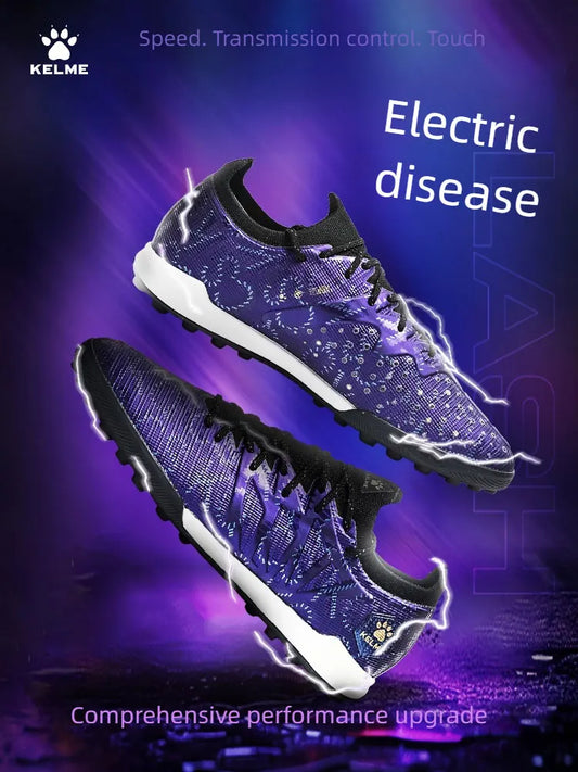 KELME Adult Football Shoes miesten Disease Electric 3.0 lyhytnappulaiset MG-ammattilaisjalkapallokengät otteluihin ja harjoitteluun, hengittävät