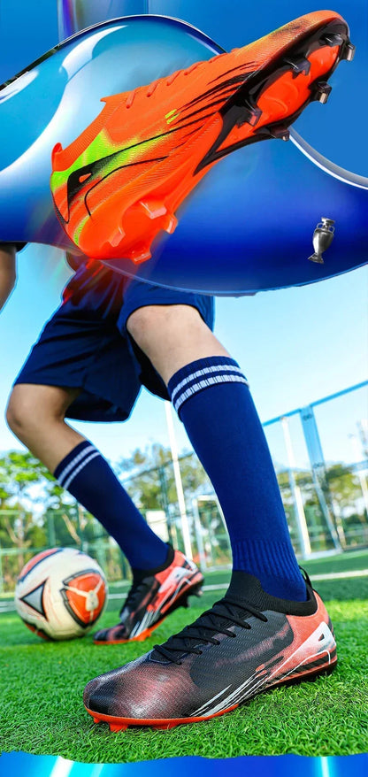 Chaussures de Football antidérapantes pour hommes, baskets d'entraînement FG de qualité supérieure, bottes de Football, crampons, vente en gros, livraison directe, unisexe pour adultes, nouvelle collection