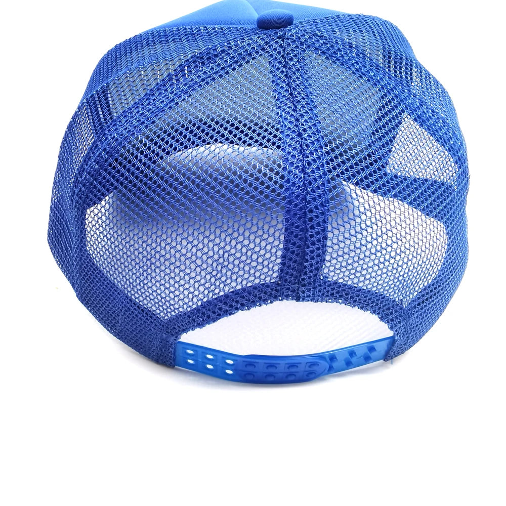 Fishbone Trucker Cap Men Fishing Skeleton Fish Bone Baseball Caps Unisex Mesh Net Hats MZ-496