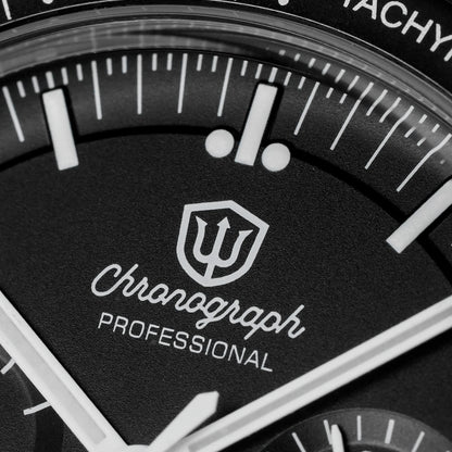Orologio da uomo Watchdives New Wd1863 al quarzo VK63, cronografo con vetro zaffiro bombato, impermeabile, 39 mm, in acciaio, top brand, orologio business di lusso